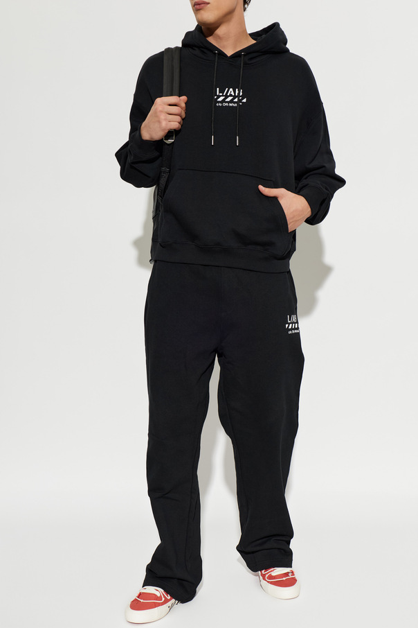 L/AB c/o Off-White Hooded sweatshirt