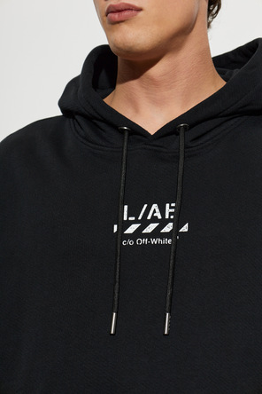 L/AB c/o Off-White Hooded sweatshirt