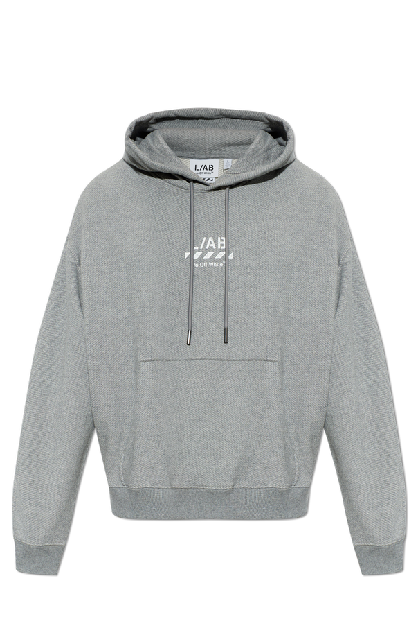 L/AB c/o Off-White Hooded sweatshirt