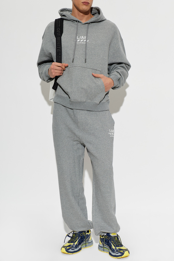 L/AB c/o Off-White Hooded sweatshirt