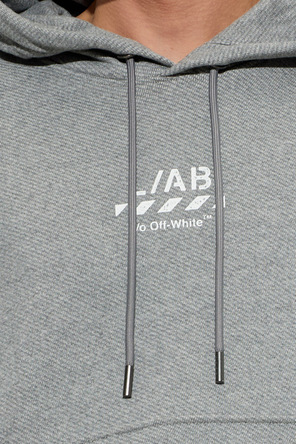 L/AB c/o Off-White Hooded sweatshirt