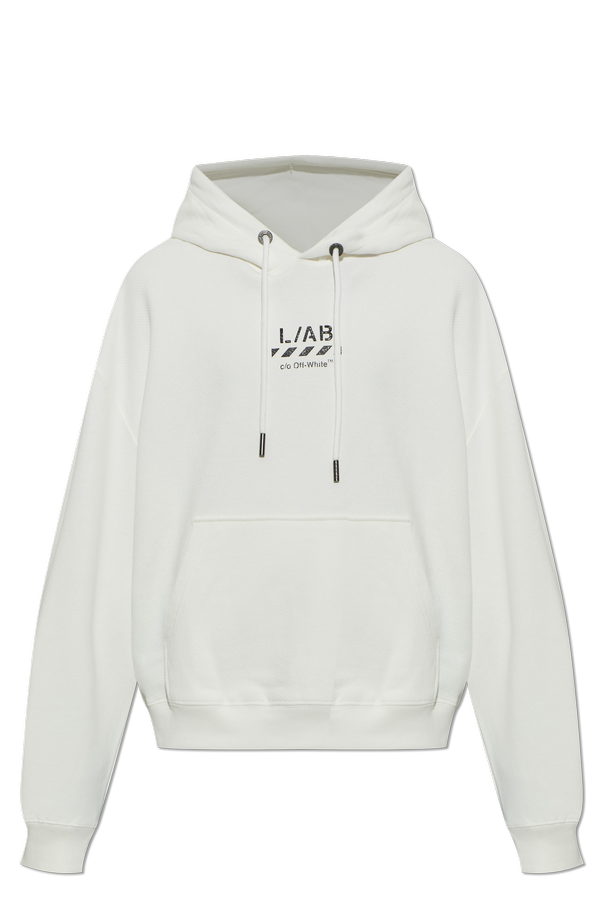 L/AB c/o Off-White Hooded sweatshirt