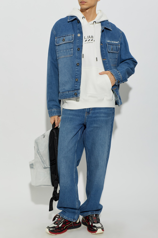 L/AB c/o Off-White Hooded sweatshirt