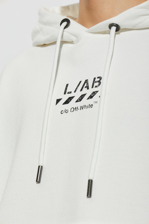 L/AB c/o Off-White Hooded sweatshirt