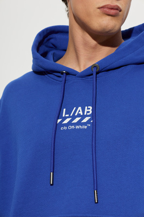 L/AB c/o Off-White Hooded sweatshirt