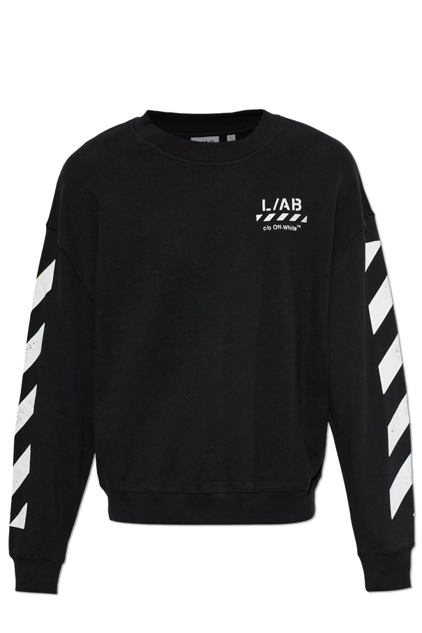 Sweatshirt with printed logo od L/AB c/o Off-White