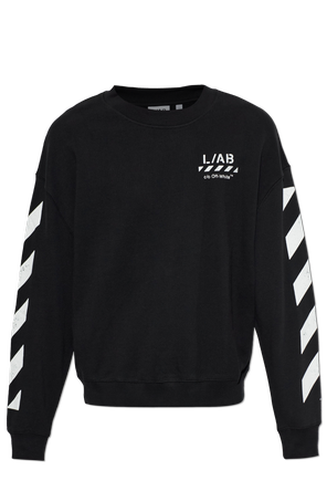 Sweatshirt with printed logo
