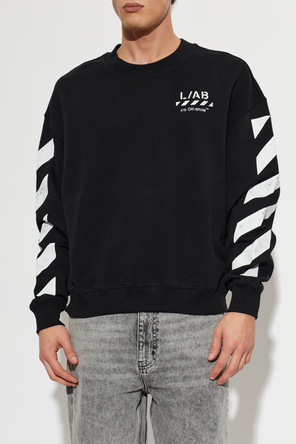 L/AB c/o Off-White Sweatshirt with printed logo