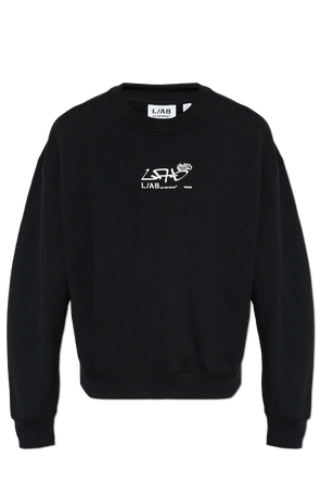 Sweatshirt with printed logo