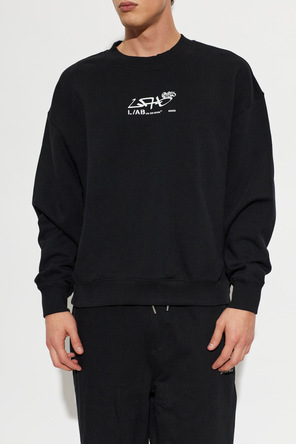 L/AB c/o Off-White Printed logo sweatshirt