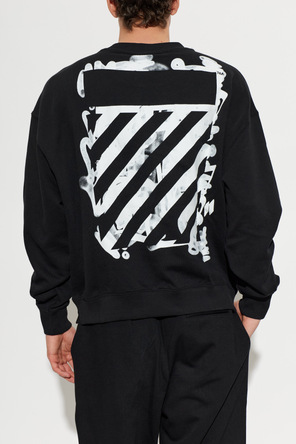 L/AB c/o Off-White Printed logo sweatshirt