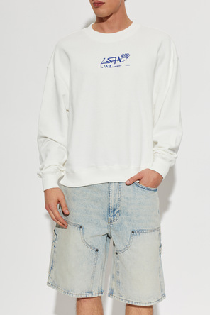 L/AB c/o Off-White Crewneck sweatshirt with printed logo