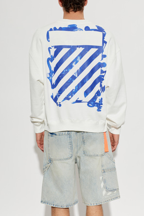 L/AB c/o Off-White Crewneck sweatshirt with printed logo