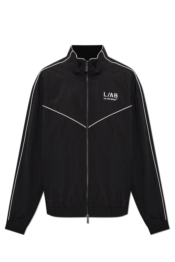 L/AB c/o Off-White Leichte Jacke mit Stehkragen
