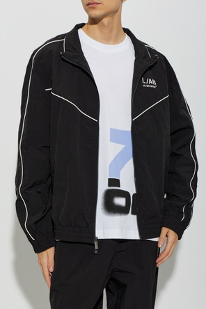 L/AB c/o Off-White Leichte Jacke mit Stehkragen