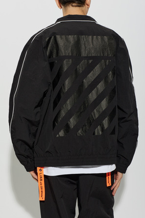 L/AB c/o Off-White Leichte Jacke mit Stehkragen