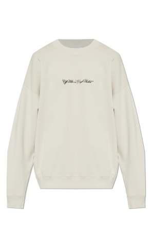 Sweatshirt with embroidered logo