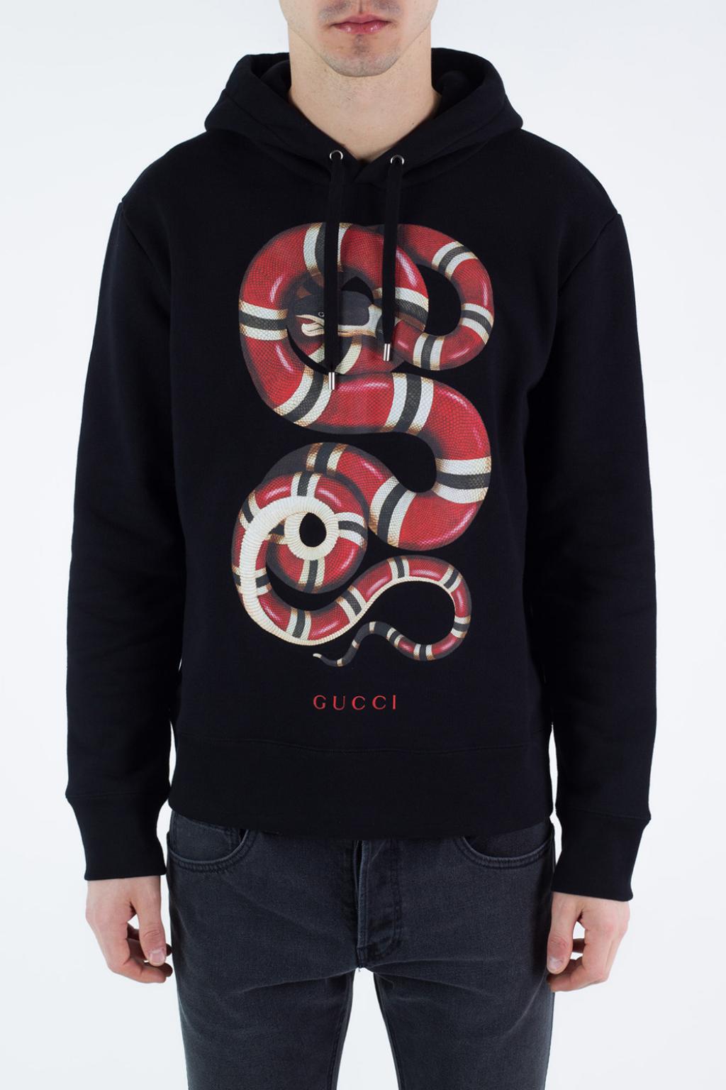 gucci snake pullover