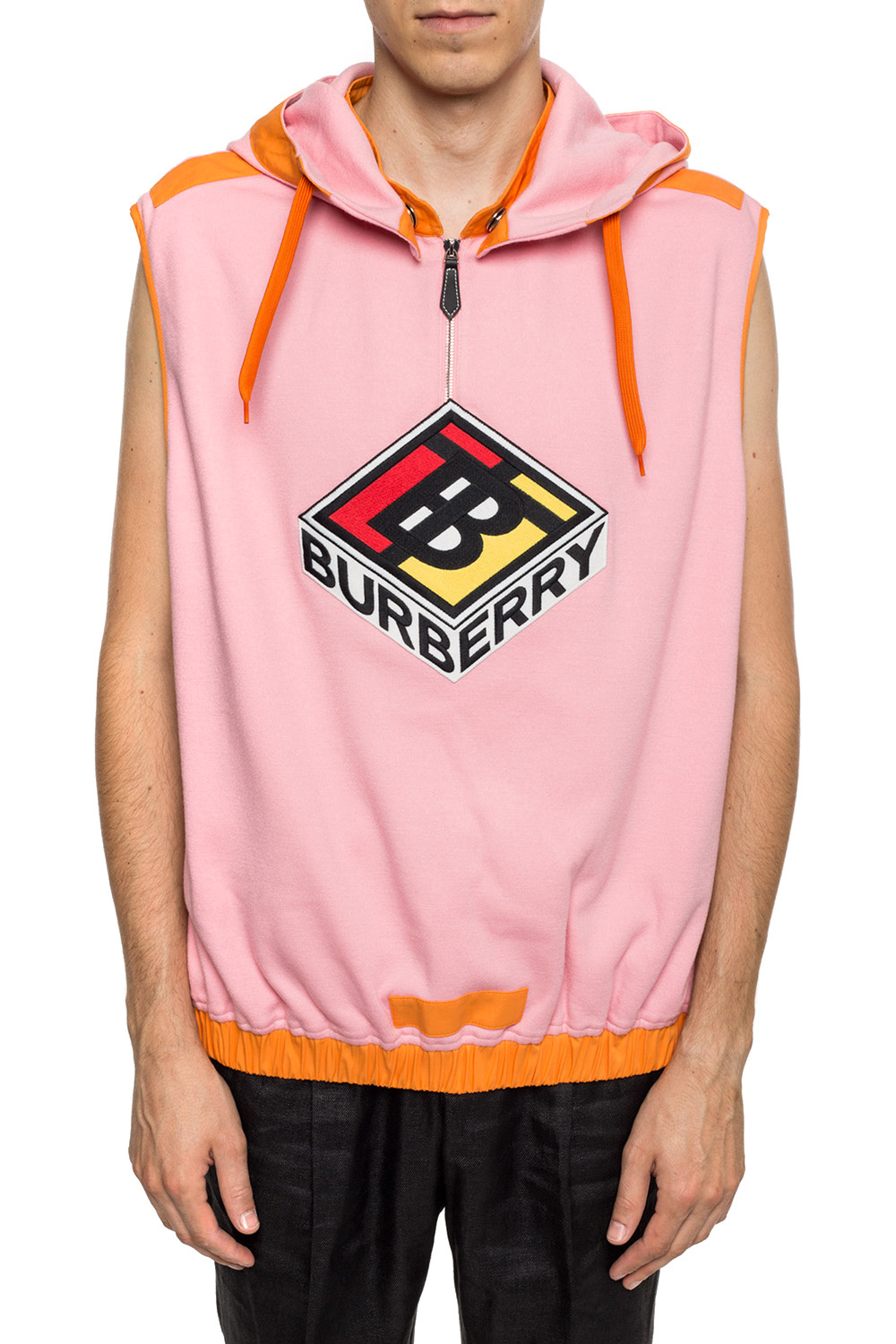pink burberry sweatshirt
