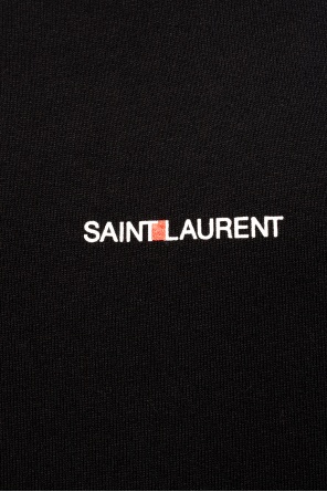 Saint Laurent Bluza z nadrukowanym logo