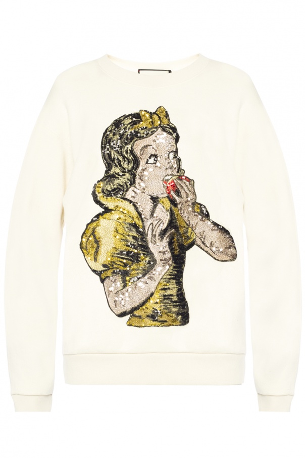 gucci snow white sweatshirt