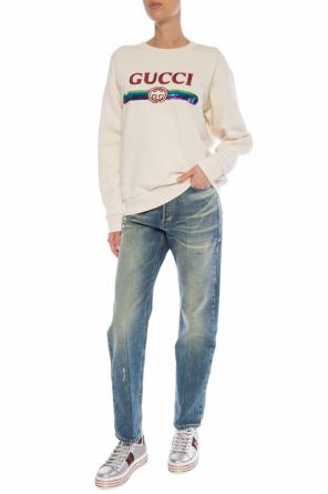 Sequinned sweatshirt od Gucci