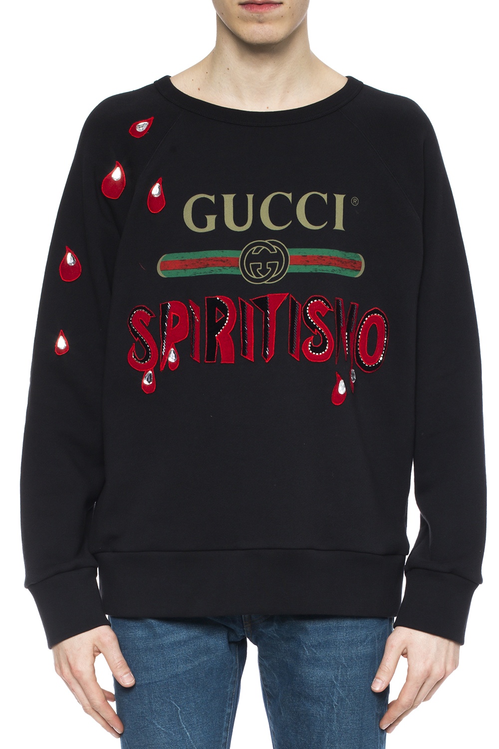 ydre produktion kutter Web' sweatshirt Gucci - Vitkac US
