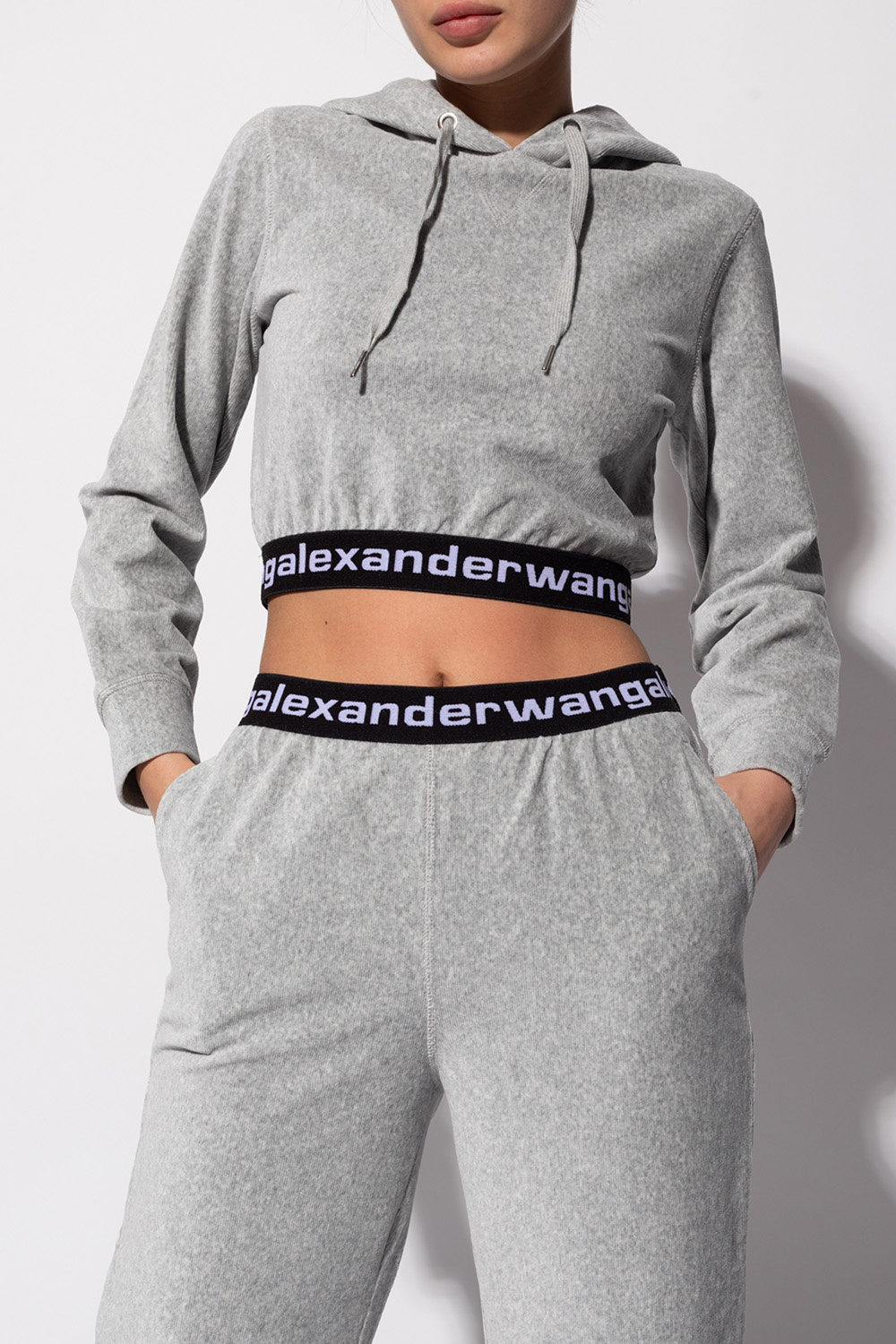 T by Alexander Wang Cropped JACKETS hoodie