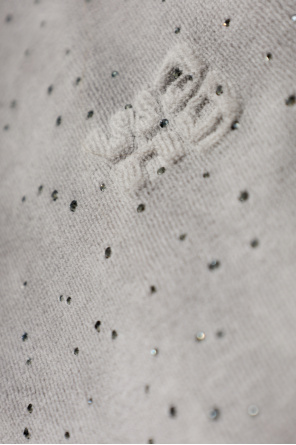 Alexander Wang Sweatshirt with shimmering crystals