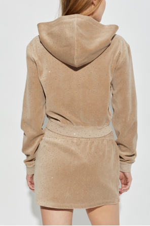 Alexander Wang Sweatshirt with shimmering crystals