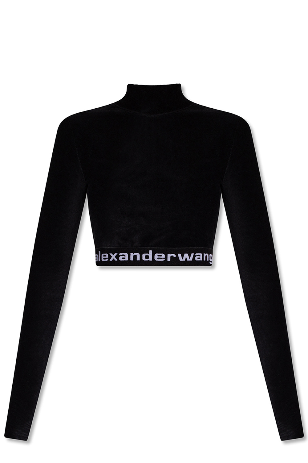 T by Alexander Wang Velour top