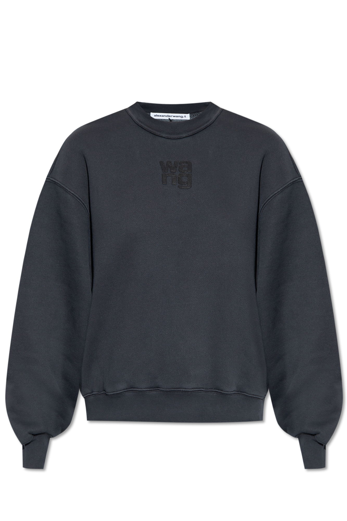 Grey Hoodie with logo T by Alexander Wang - Vitkac Canada