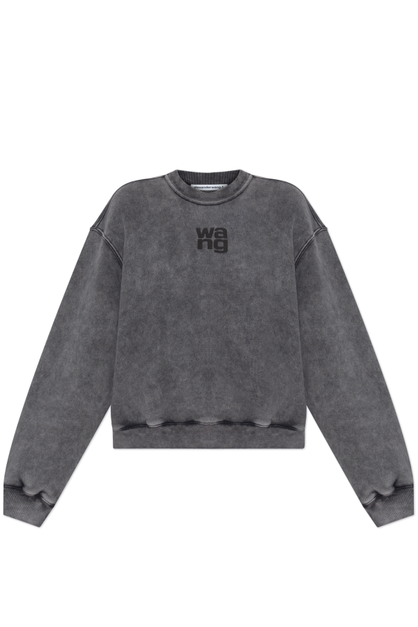 Sweatshirt with printed logo od T by Alexander Wang