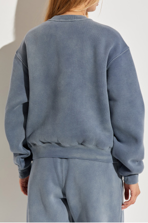 T by Alexander Wang Sweatshirt mit aufgedrucktem Logo