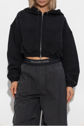 T by Alexander Wang Oversized hoodie with hood