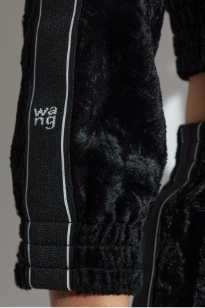 T by Alexander Wang Aksamitna bluza