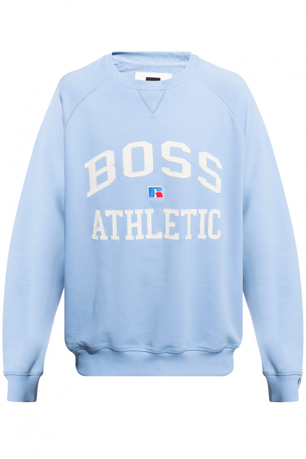Hugo Boss Boss X Russell Athletic Logo Sweatshirt M at FORZIERI