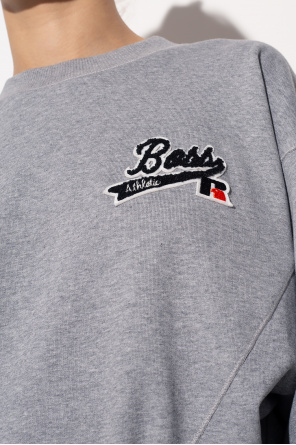 BOSS x Russell Athletic Dress with logo patch