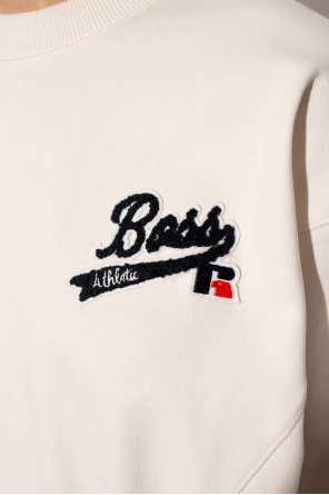 BOSS x Russell Athletic Dress with logo patch