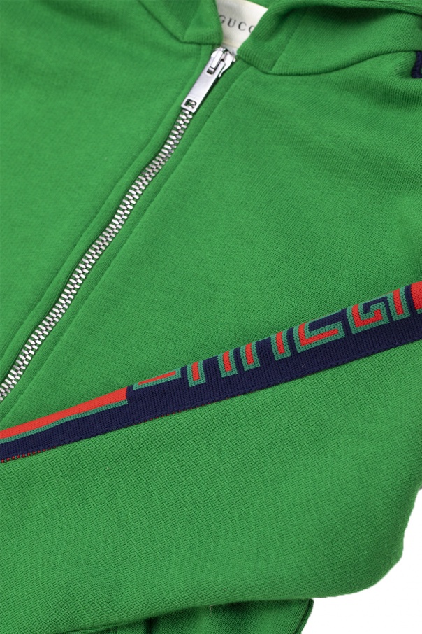 Gucci Kids ‘Web’ stripe sweatshirt