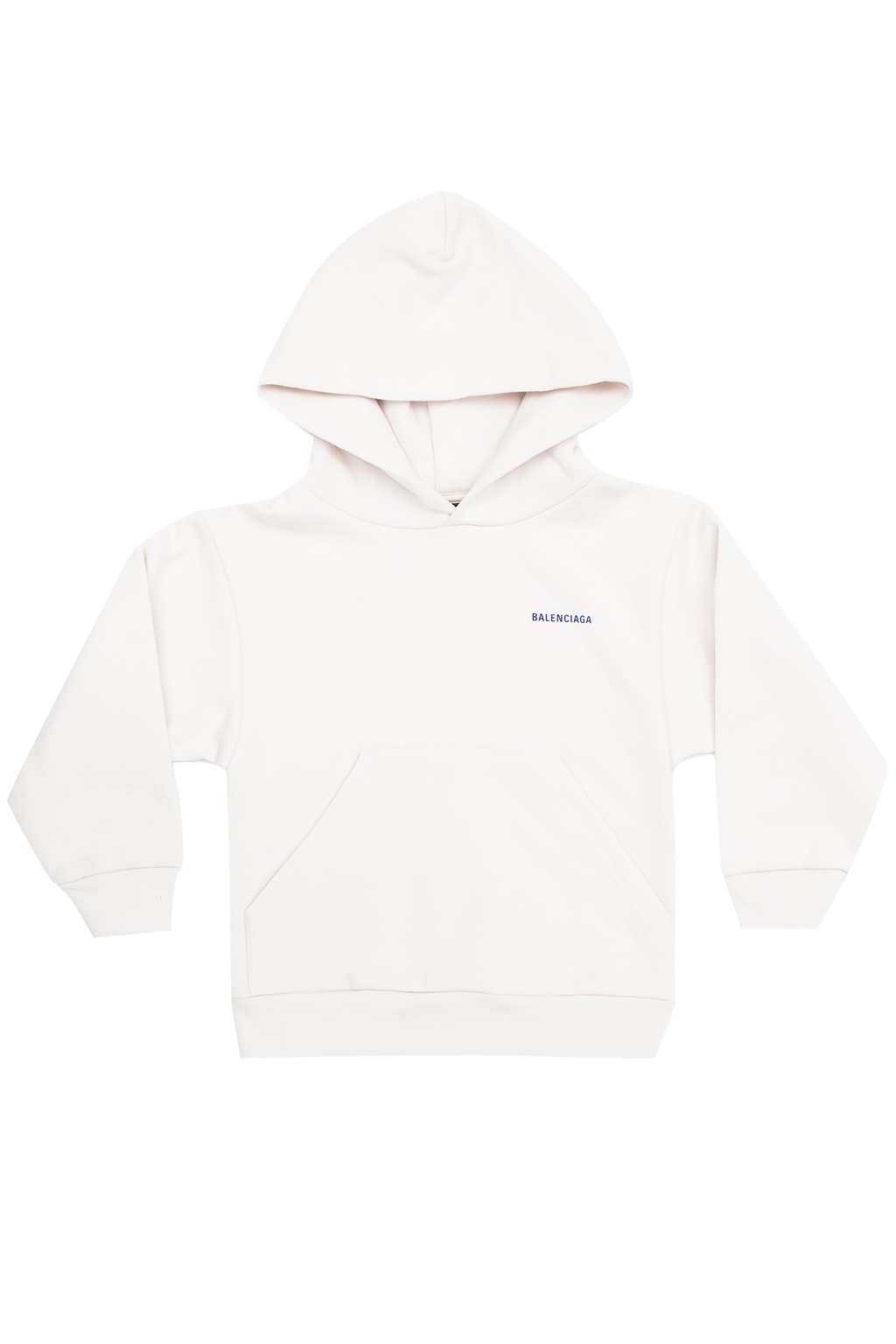 Balmain Kids logo-print cotton sweatshirt - White
