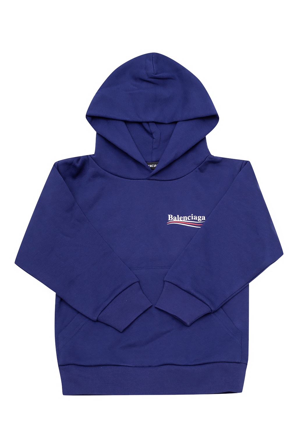 Buy Balenciaga Kids men navy blue cotton hoodie for 330 online on SV77  558143THV198065