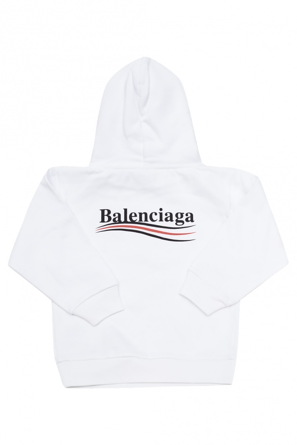 Balenciaga Kids Logo Aggressor hoodie