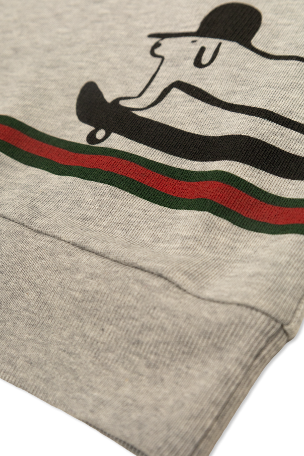 Gucci Kids Sudadera con estampado