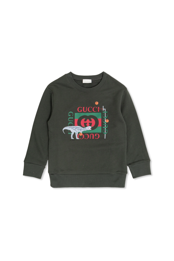 Sweatshirt with colorful print od Gucci Kids