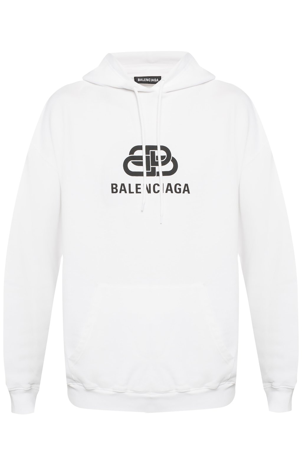 Logo-printed hoodie Balenciaga - Vitkac 