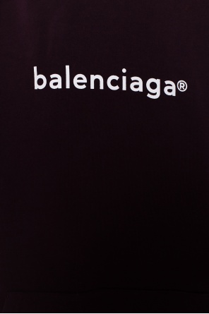 Balenciaga Logo-printed hoodie