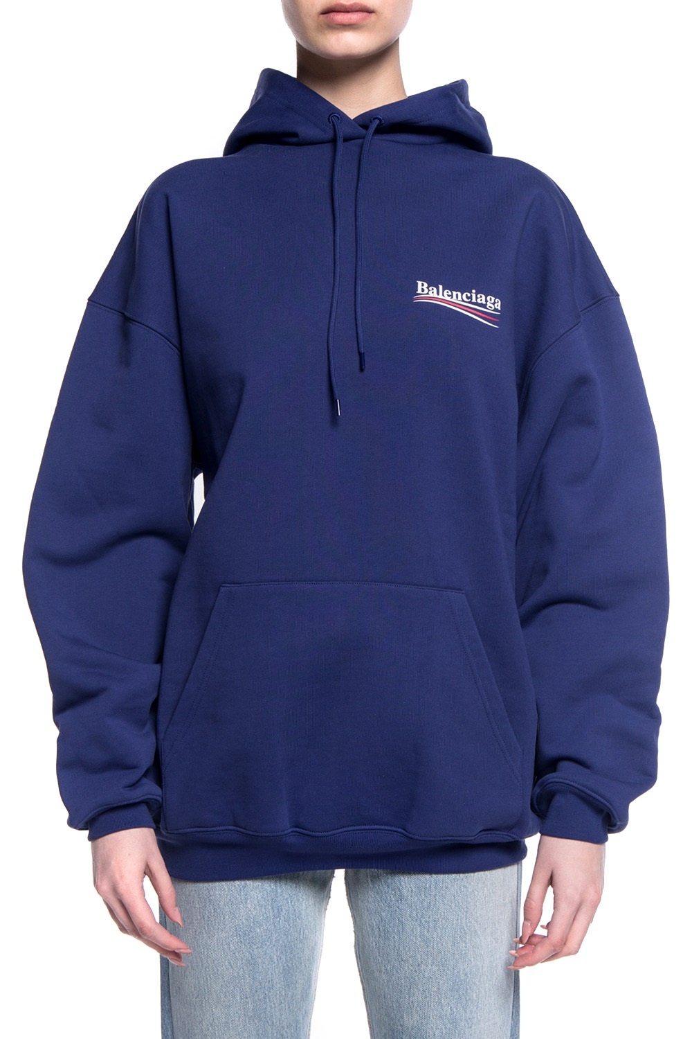 Balenciaga Oversize hoodie with logo