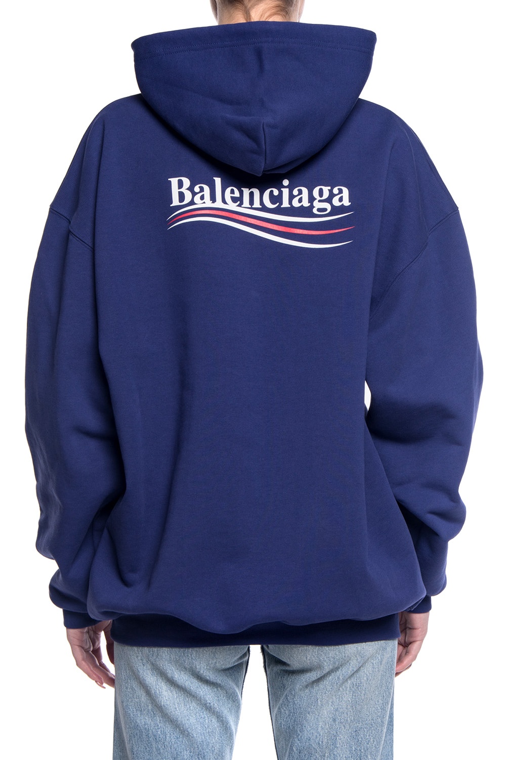 Balenciaga Oversize hoodie with logo