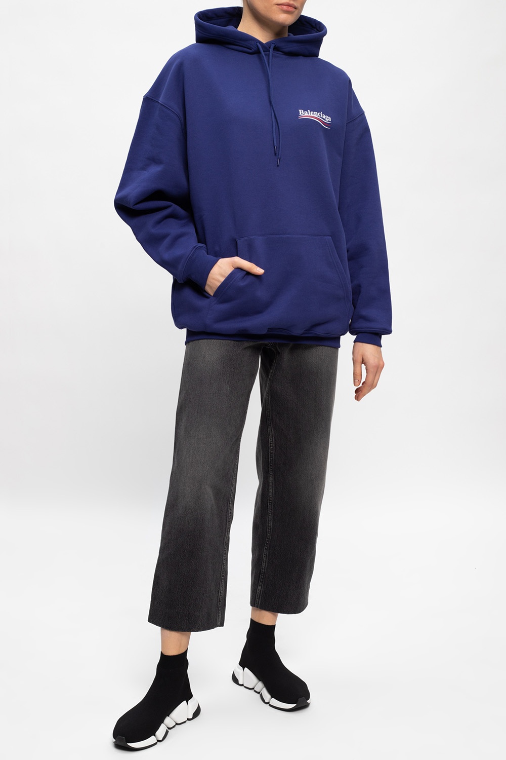 Balenciaga Oversize hoodie with Company